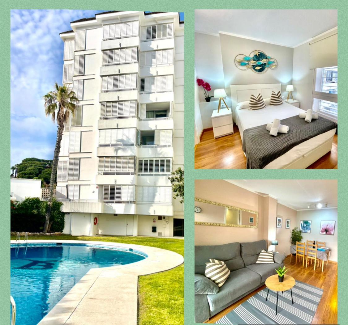 Seahomes Vacations, La Mer Bleue, Beach&Pool, Pk, Full Equipped In Fenals Beach يوريت دي مار المظهر الخارجي الصورة
